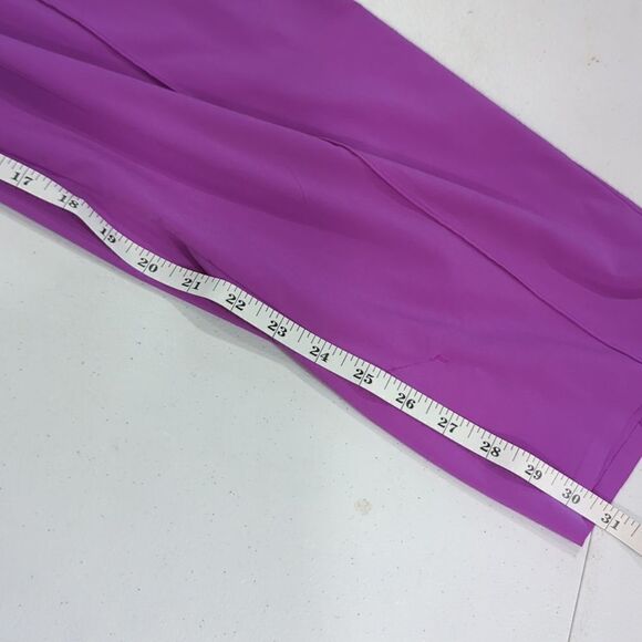 Athleta Pants Womens 18 Purple Vienna Slim Pant Neon - Picture 11 of 11